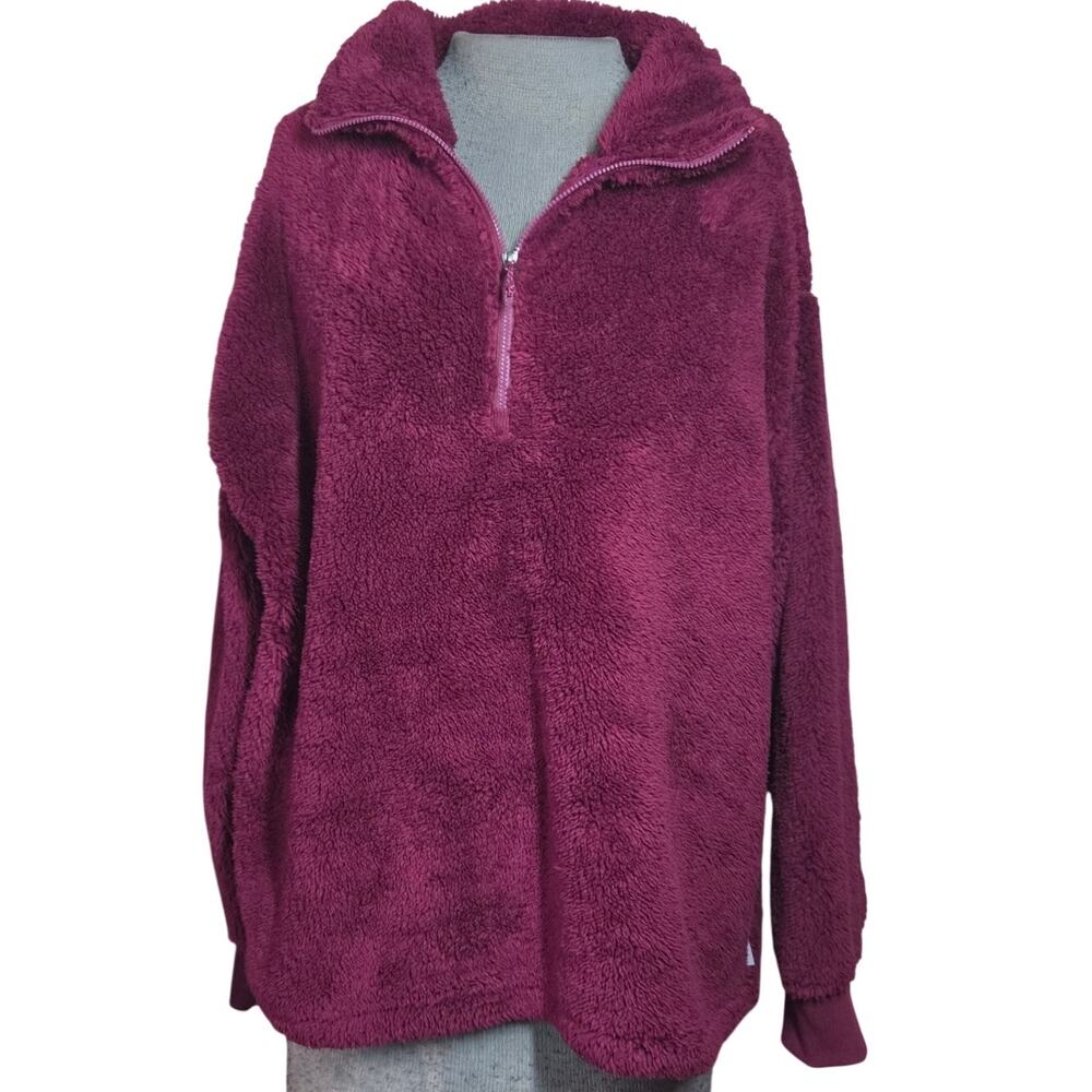 Eddie Bauer Quarter Zip Fleece Size Large